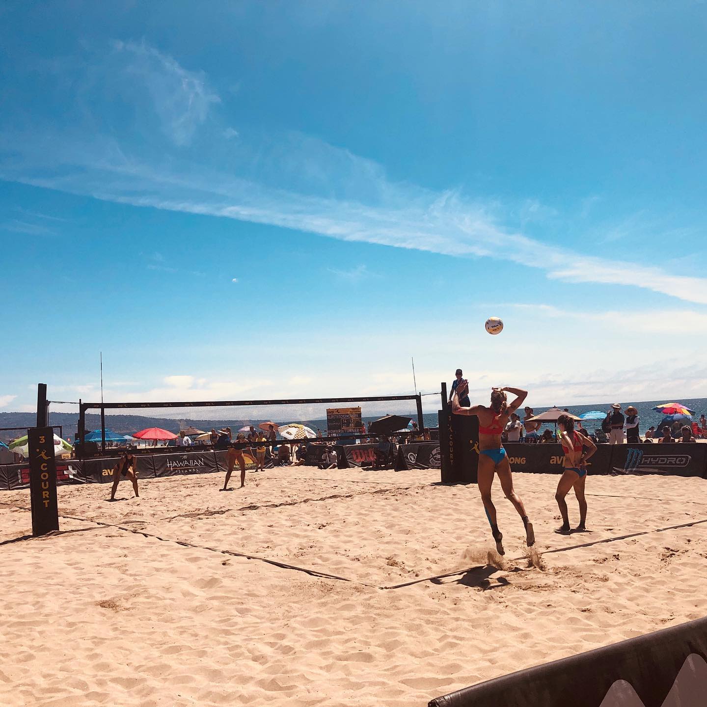 Beach Volleyball in SoCal