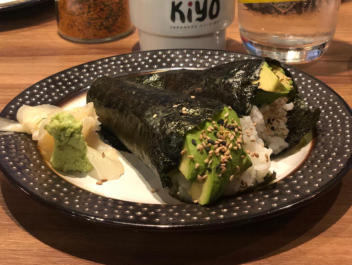 Blue fin tuna toro sushi