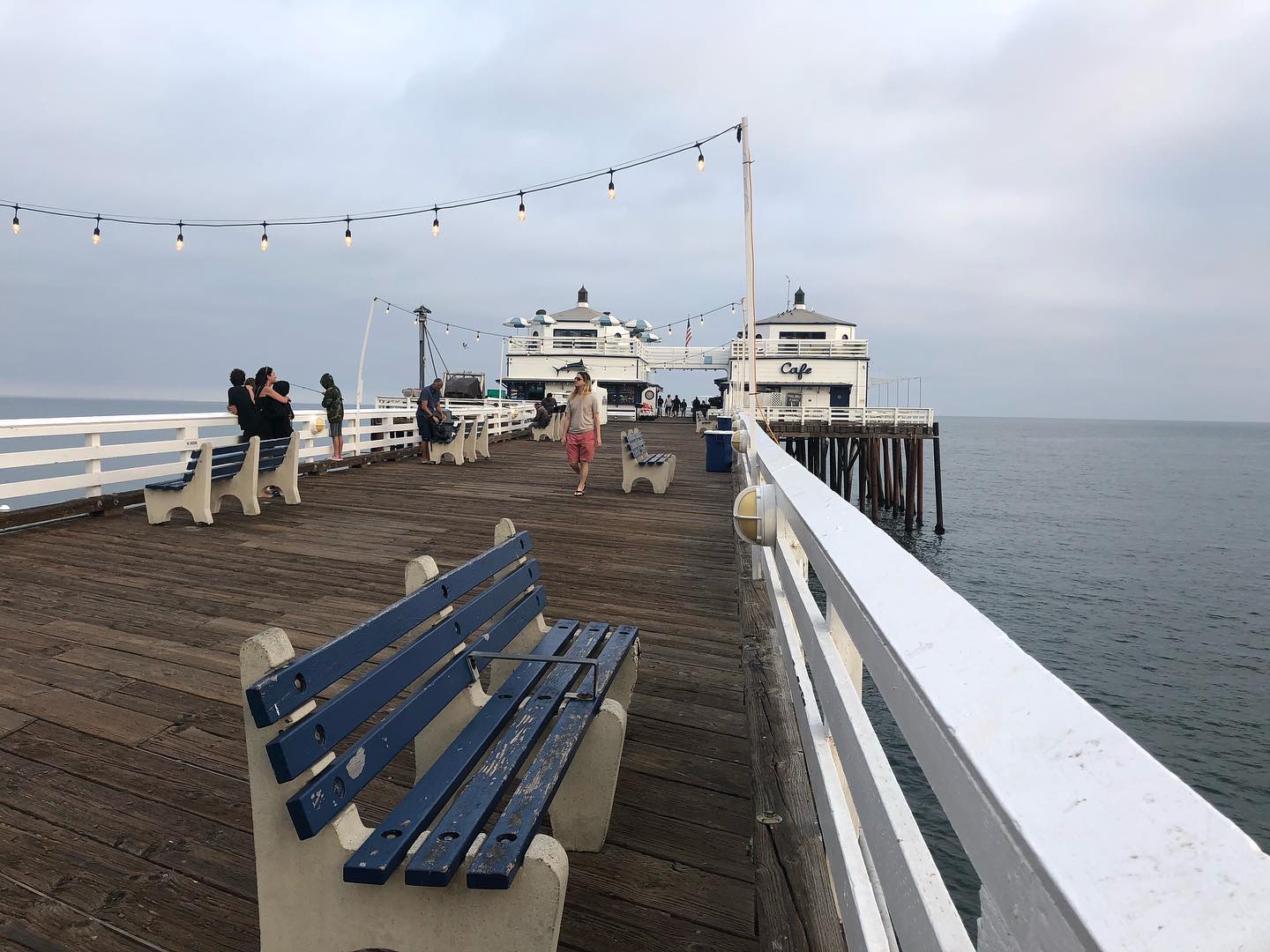 Malibu Sport Fishing Pier with the iconic sign