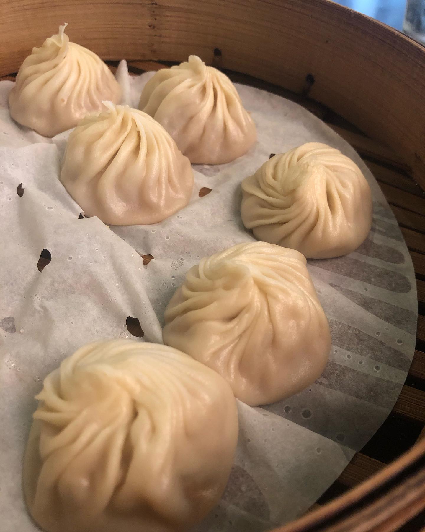 Steam Pork Soup Dumplings at Din Tai Fung