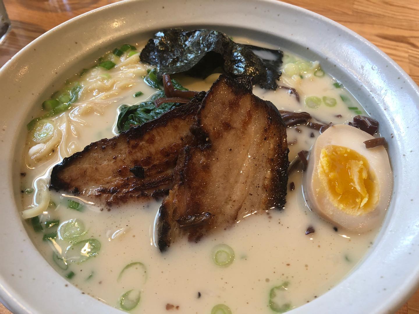 Garlicky Tonkotsu Ramen at Hironiro Craft Ramen