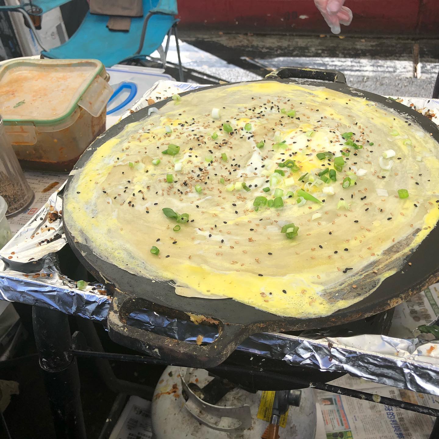 Tianjin Jian Bing at the Sunday Alhambra Farmers Market