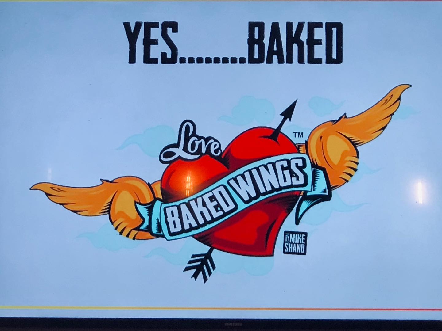 Baked Chicken at Love Baked Wings  on Melrose