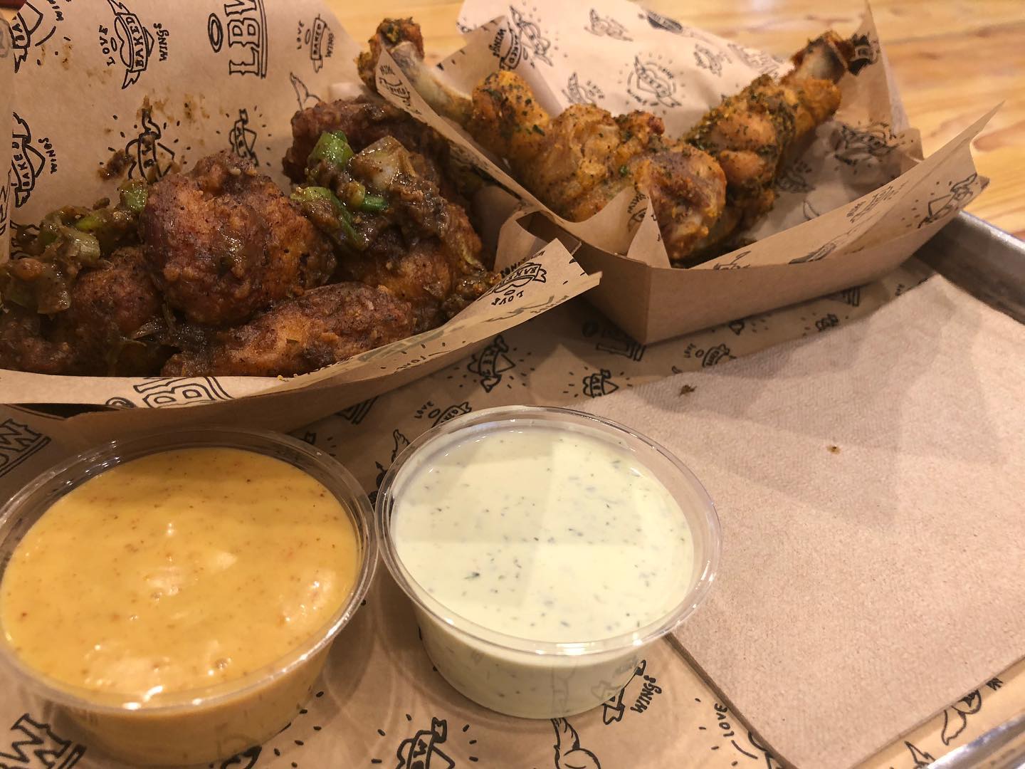 Baked Chicken at Love Baked Wings  on Melrose