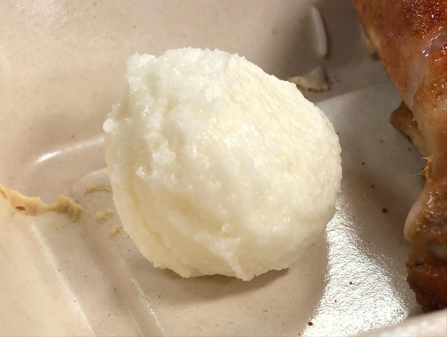 Rotisserie chicken and Tri-tip shawarma plate from Zankou Chicken