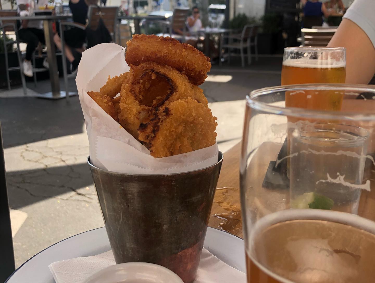 Outdoor Sunday happy hour at Foothill in Pasadena