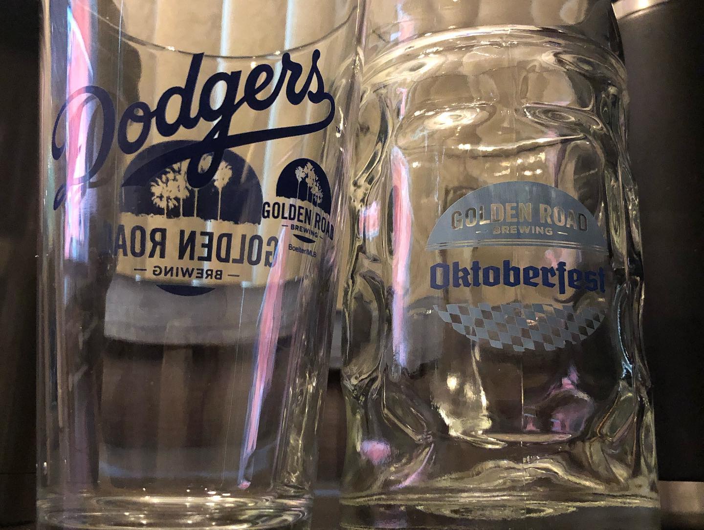 Burgers, beer, and the dodgers at Golden Road