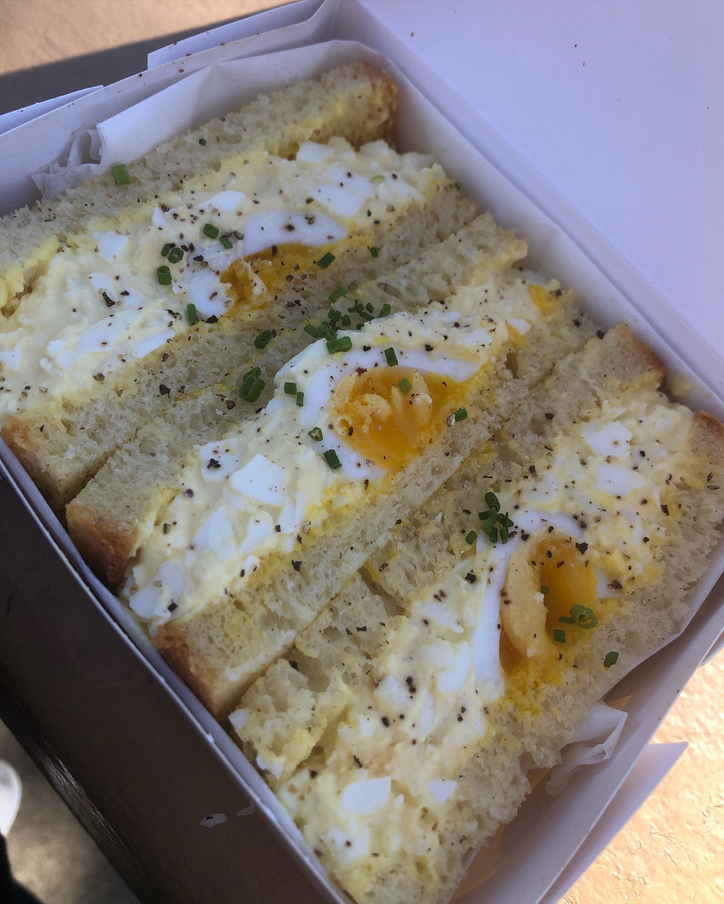 Japanese sandwiches from Pillow Talk in Pasadena