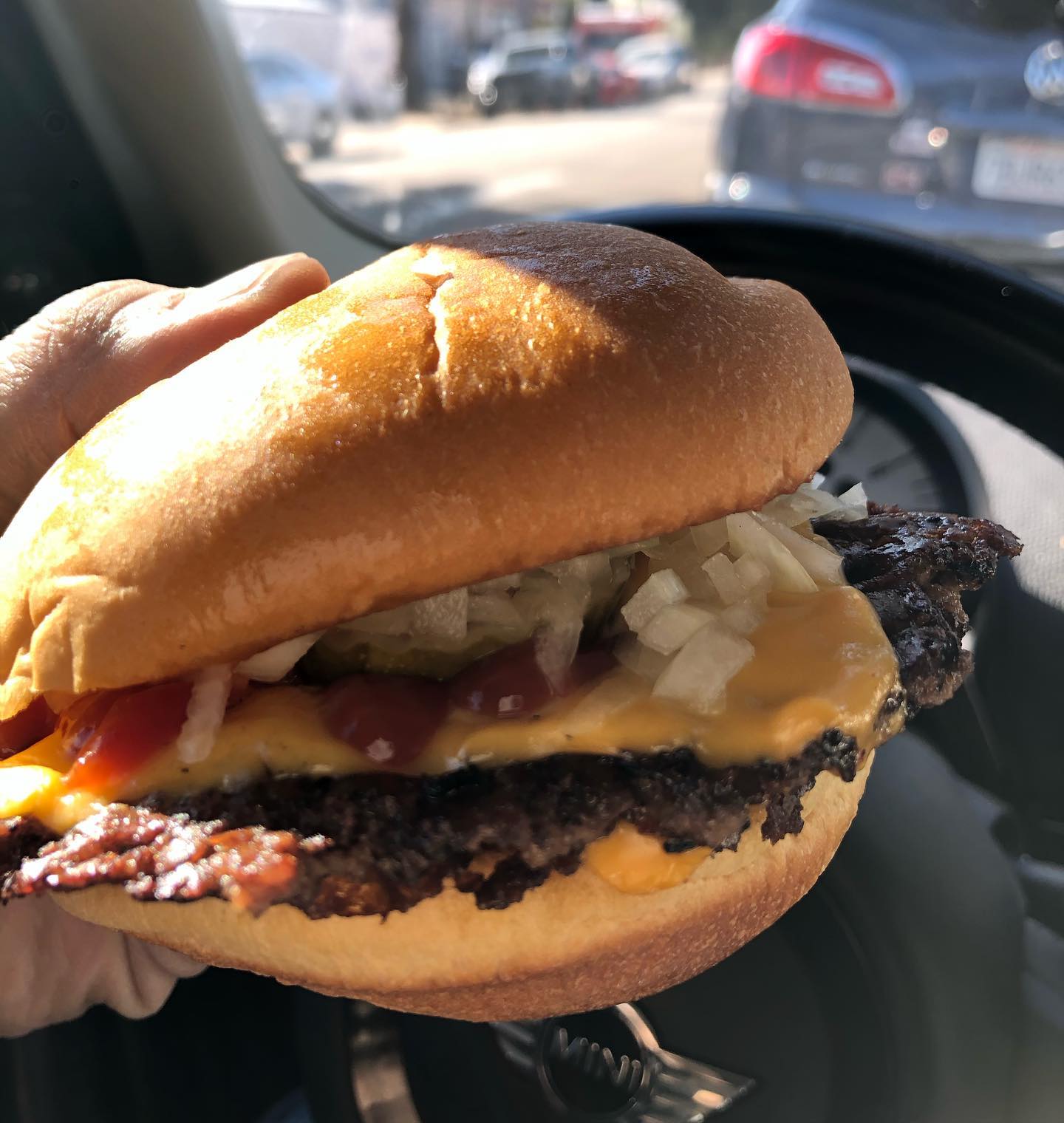 The Smosh Town burger