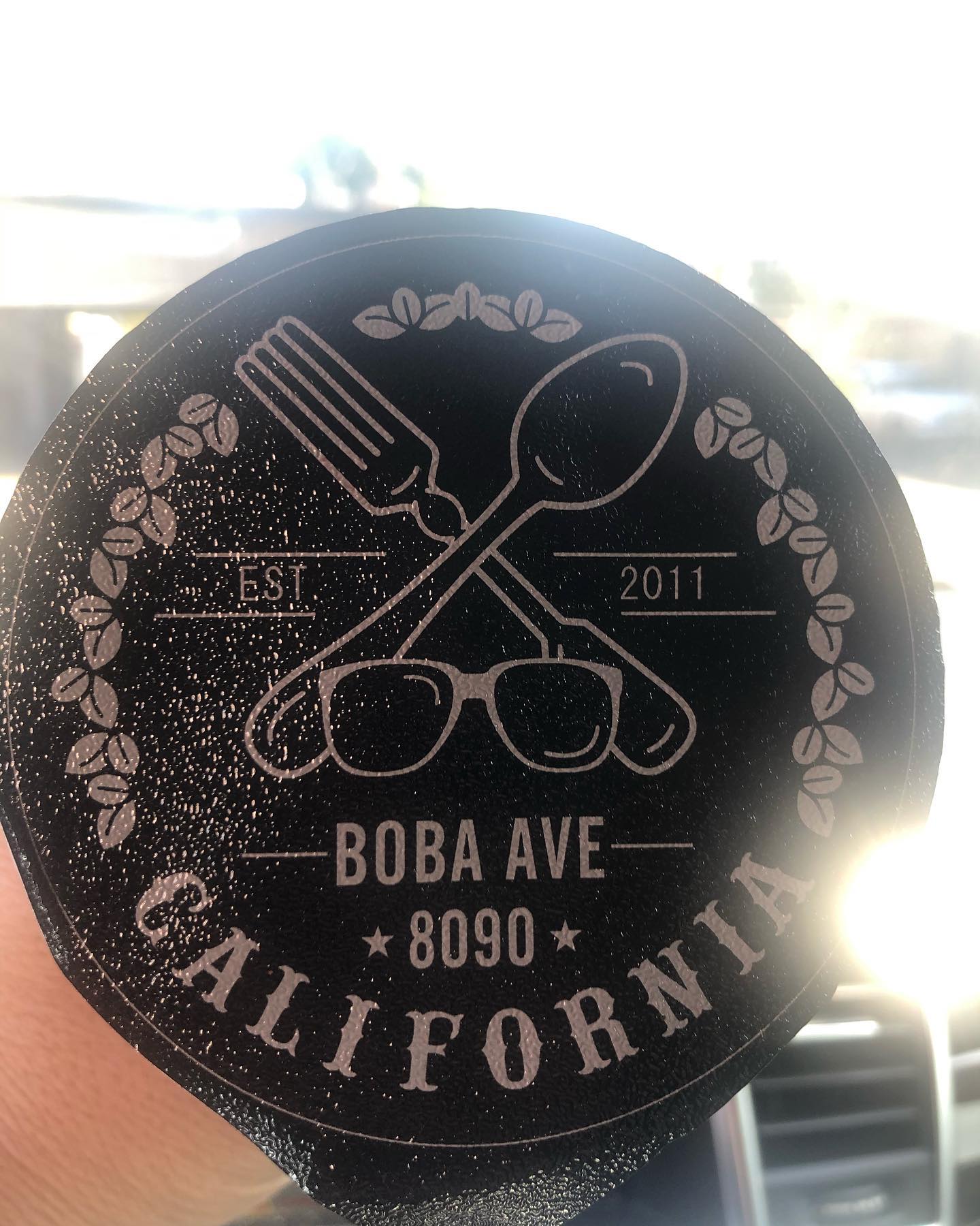 Boba and popcorn chicken from Boba Ave