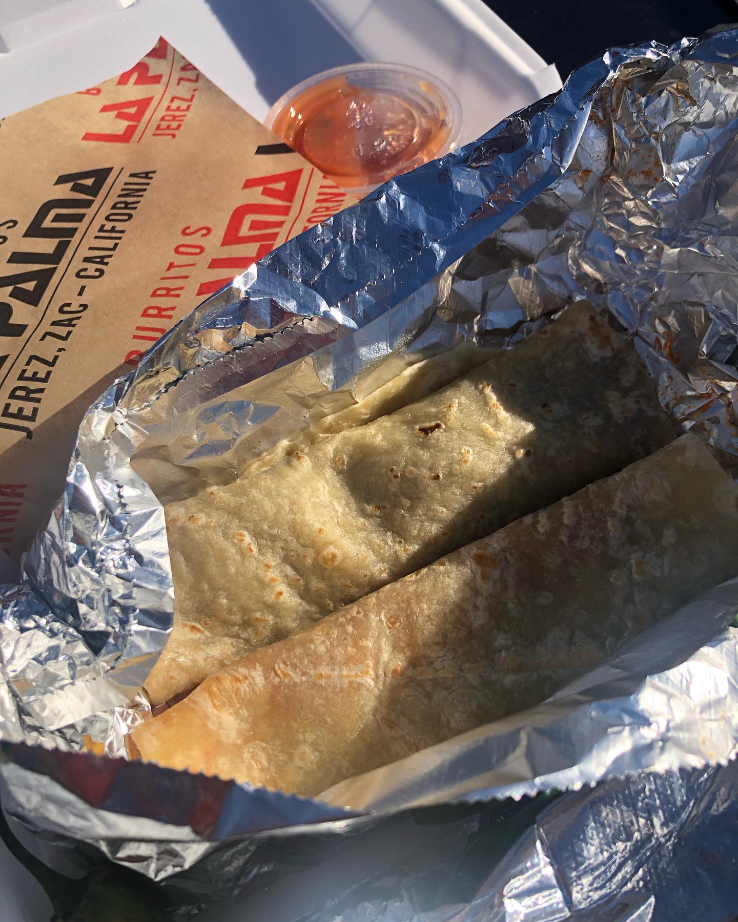 Birria Burritos from Burritos La Palma