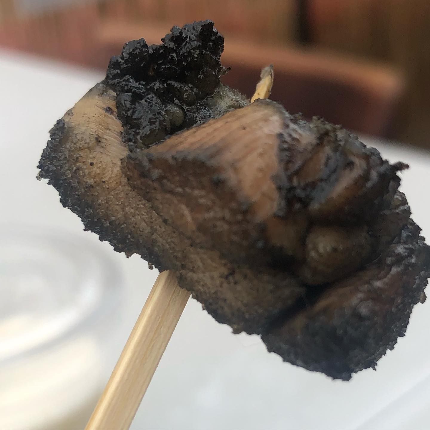 Fired Chicken at Kouraku by   Juicy and tasty chicken fire roasted