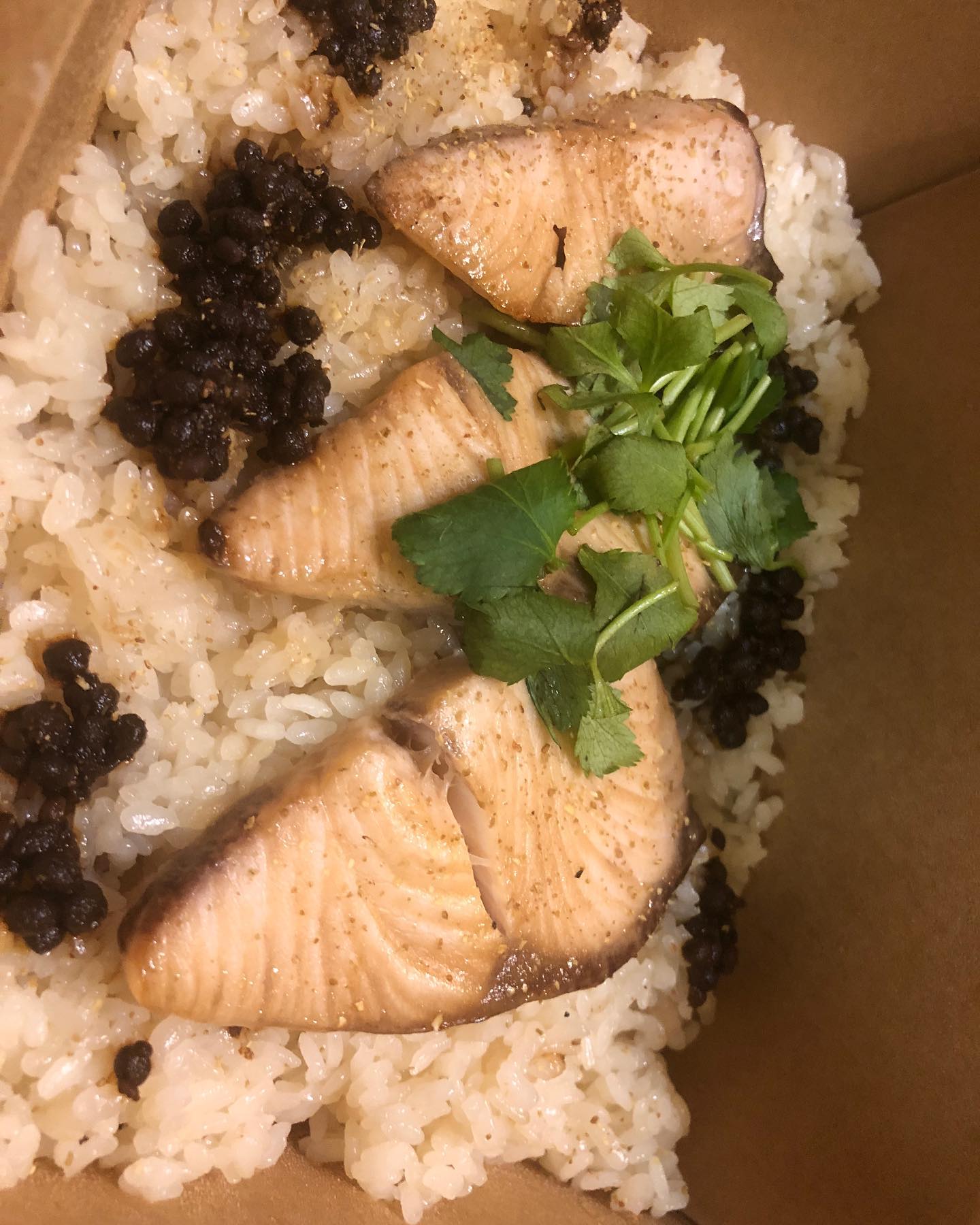 Japanese dinner - premium sushi set, amberjack collar, tuna rice set, and ank...