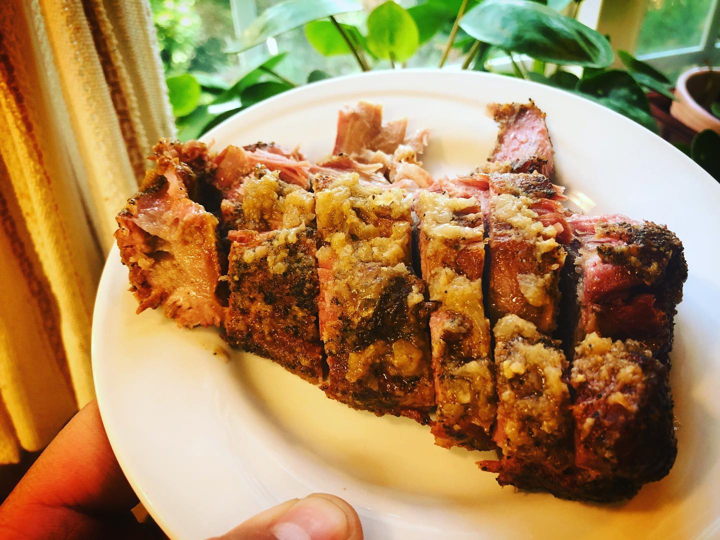 First attempt at making Snow’s BBQ famous pork steak