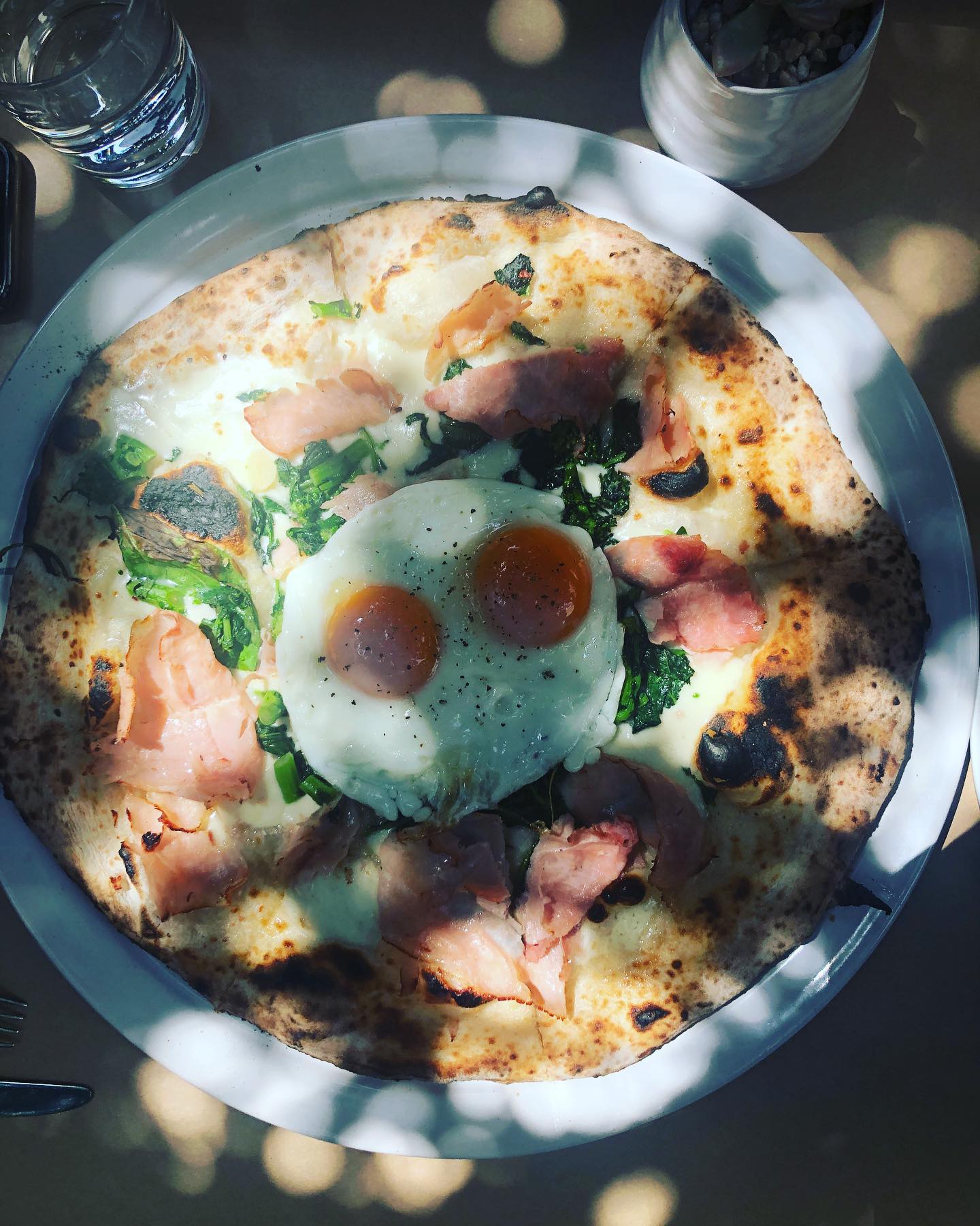 Early lunch/brunch at L’antica in Hollywood