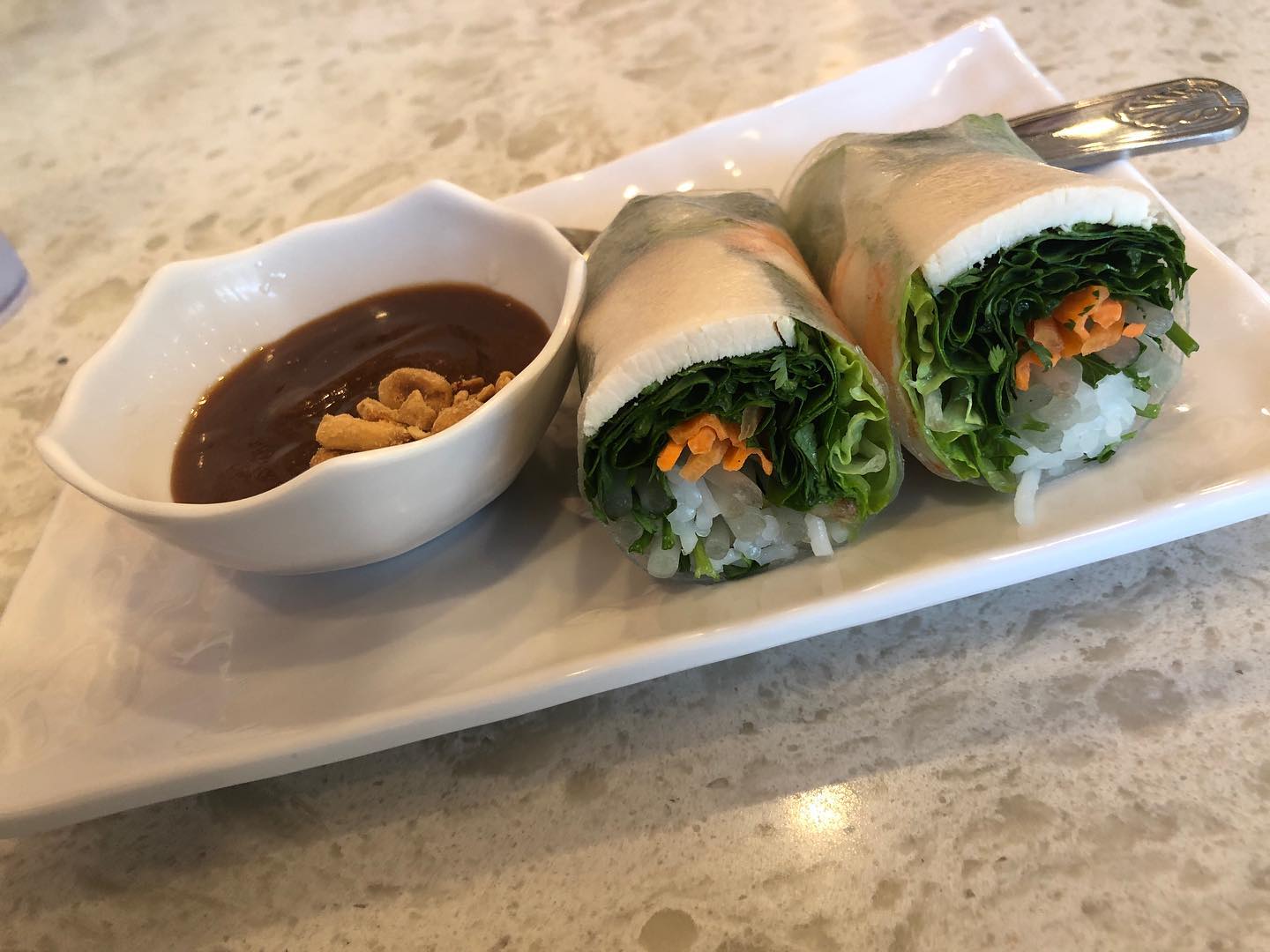 Bo Kho - beef stew with bread and Pho with rare steak
