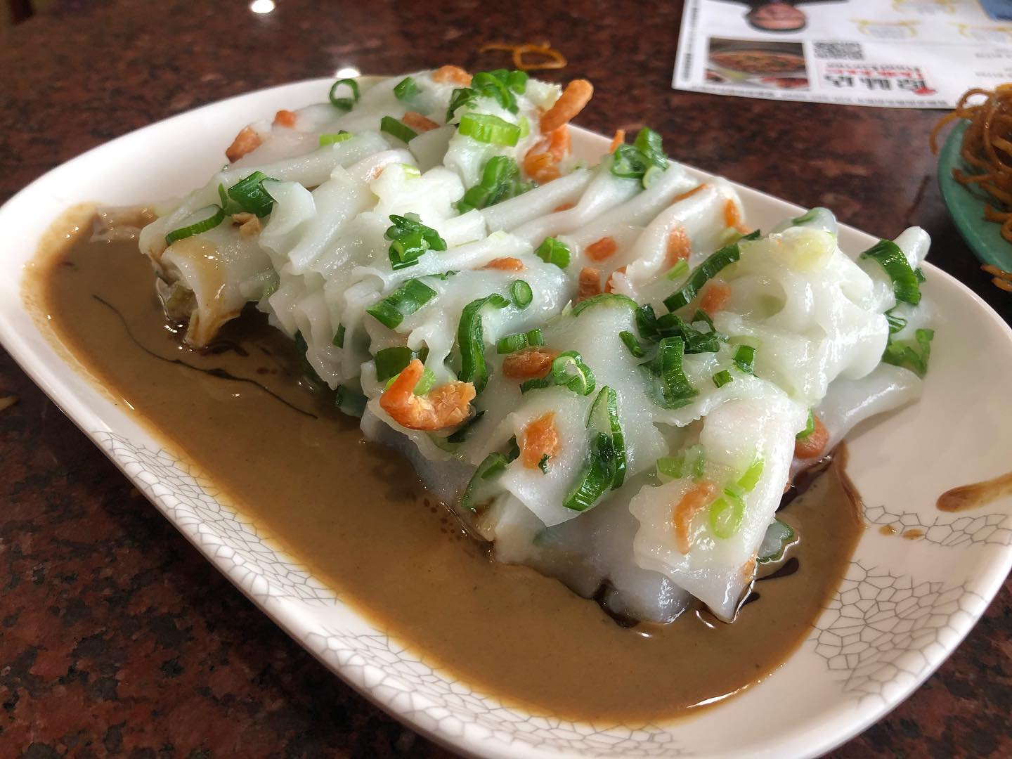 Traditional Hong Kong style breakfast