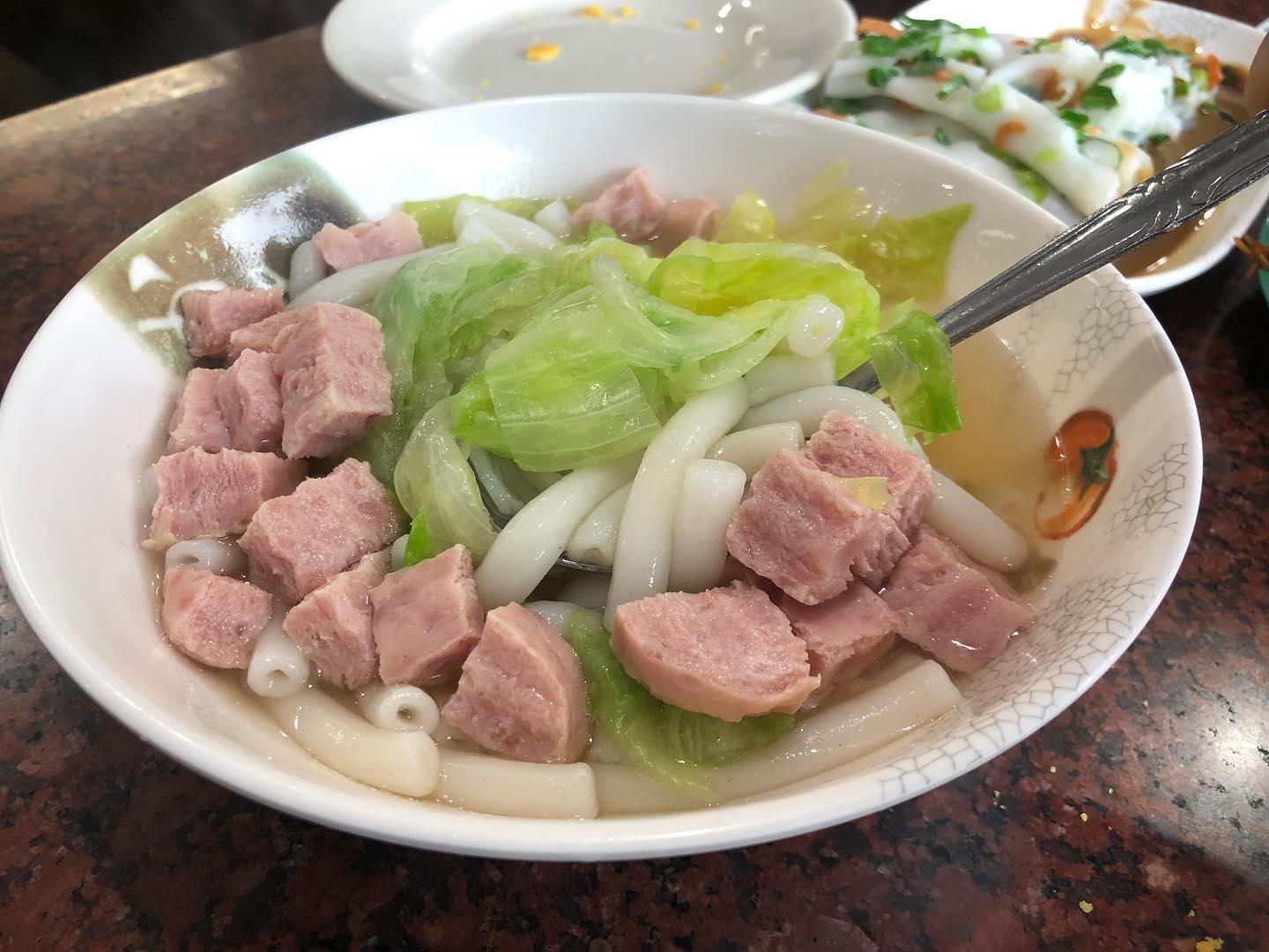 Traditional Hong Kong style breakfast