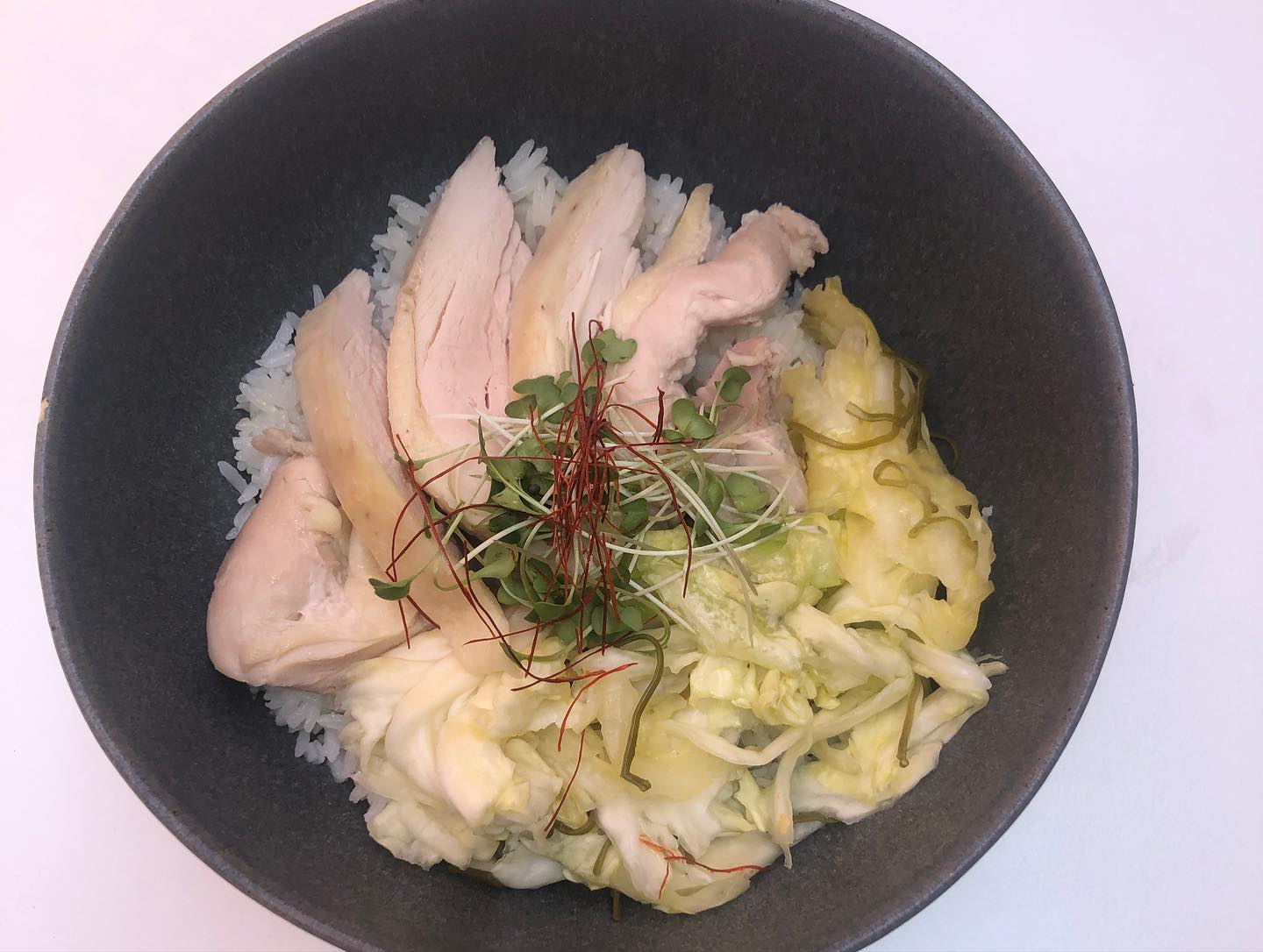 Cold brew tea and lunch at Steep