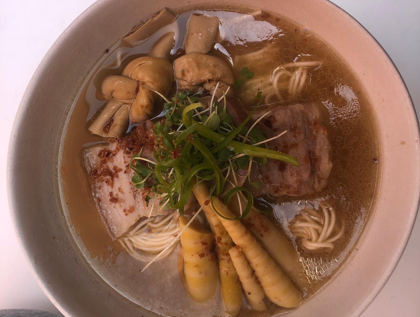 Cold brew tea and lunch at Steep