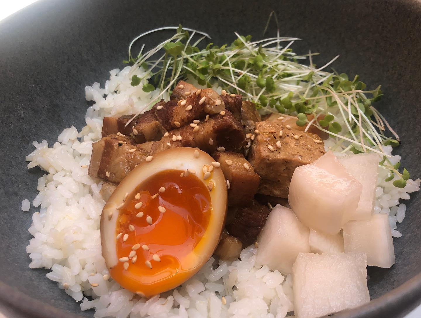 Cold brew tea and lunch at Steep