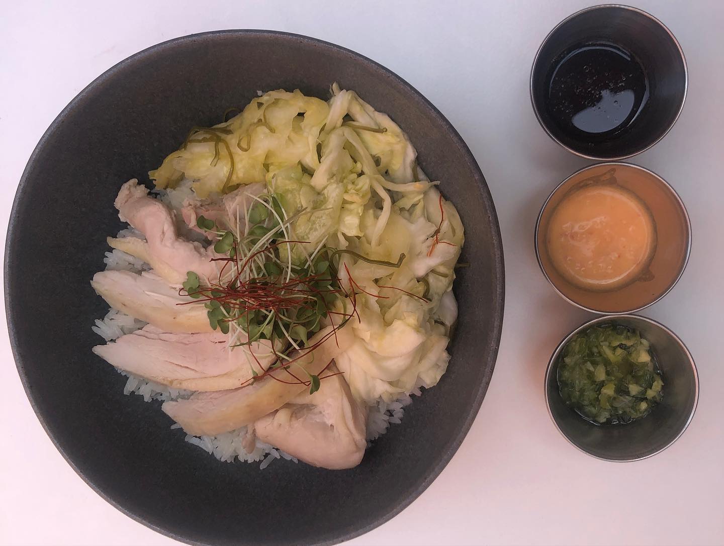 Cold brew tea and lunch at Steep