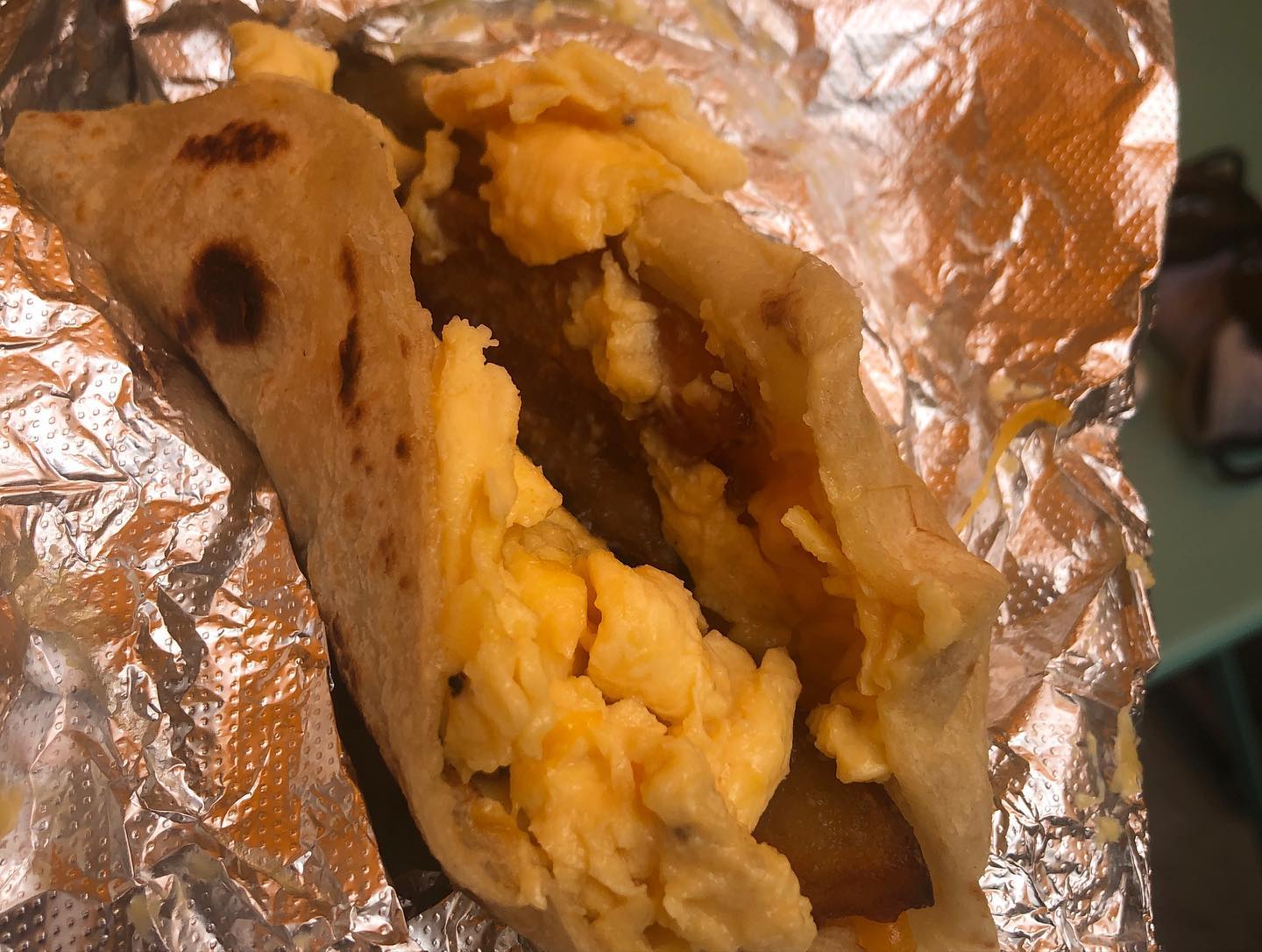 Breakfast burritos at Homestate