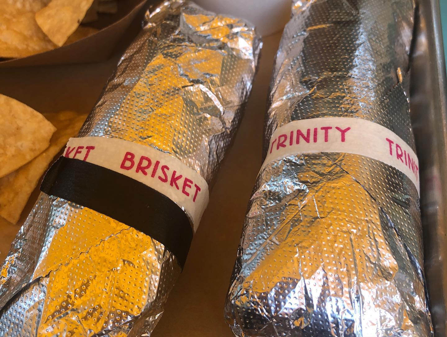 Breakfast burritos at Homestate