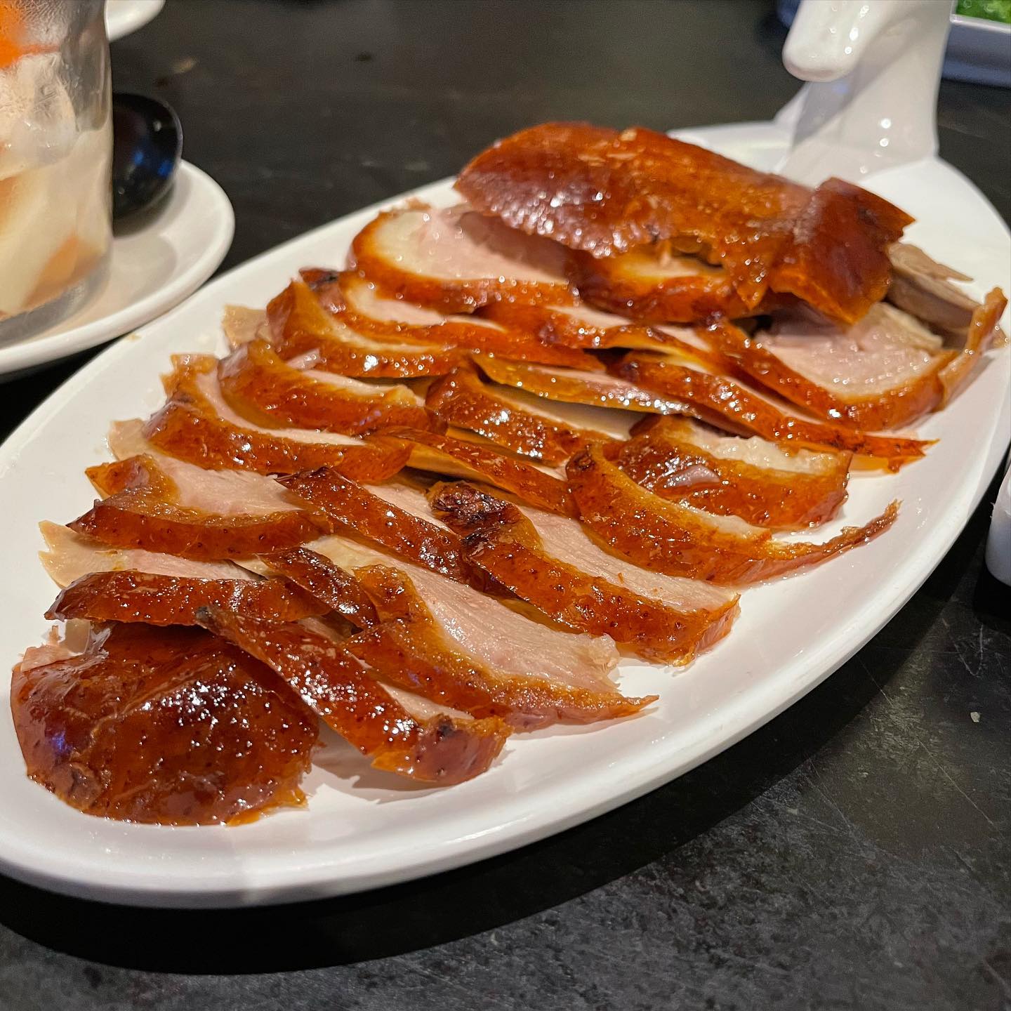 Meizhou Roast Duck(Whole)整只烤鸭, Spicy Chicken 辣子鸡, Dongpo Pork Belly with Pres...