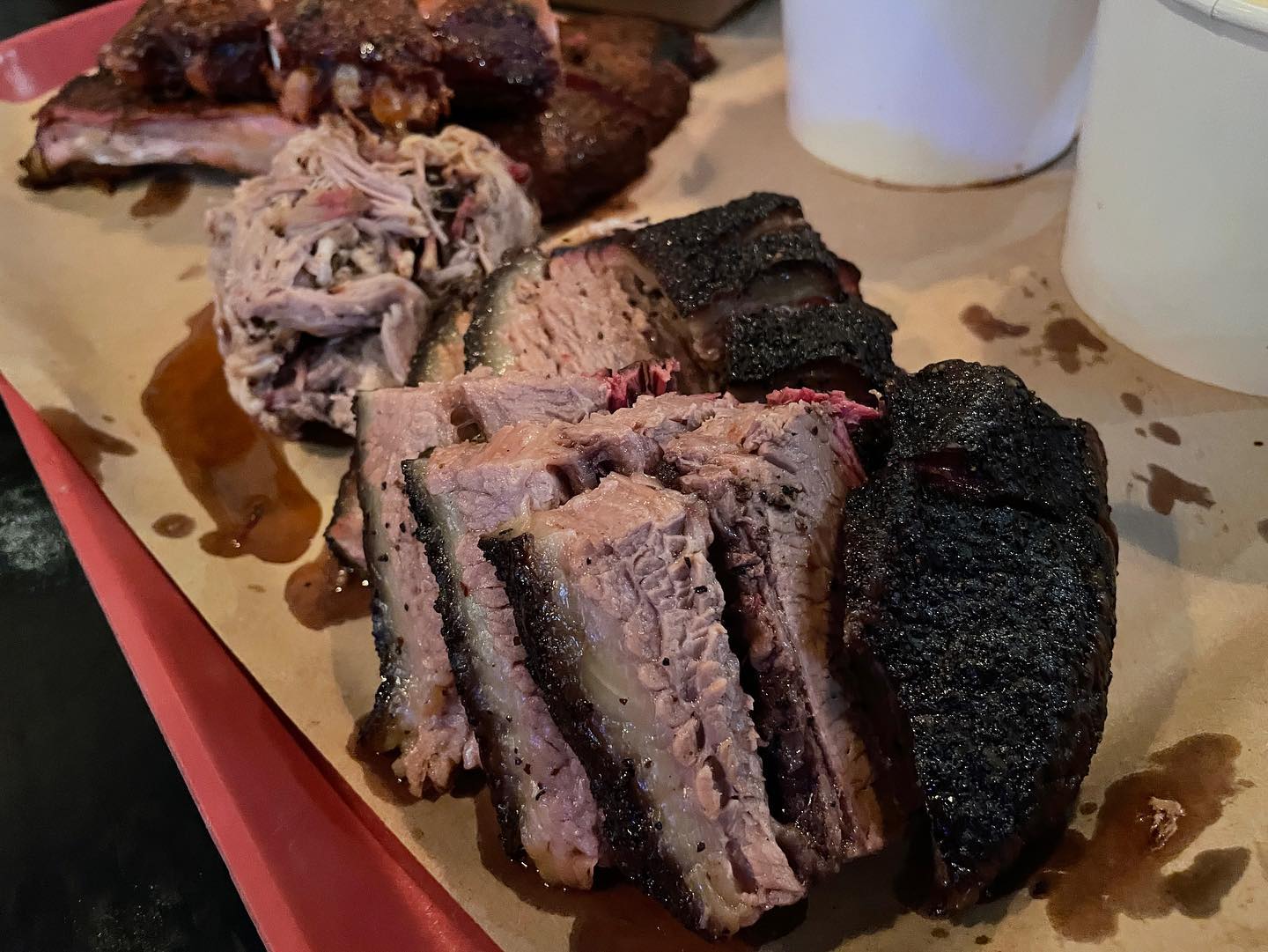 Texas BBQ at Slab