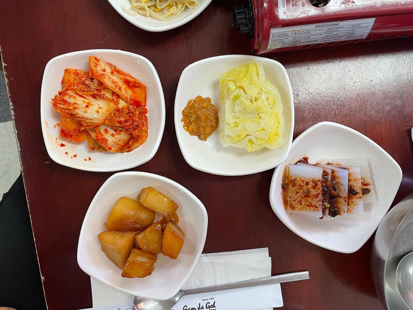 Gamjatang and Bo-Ssam