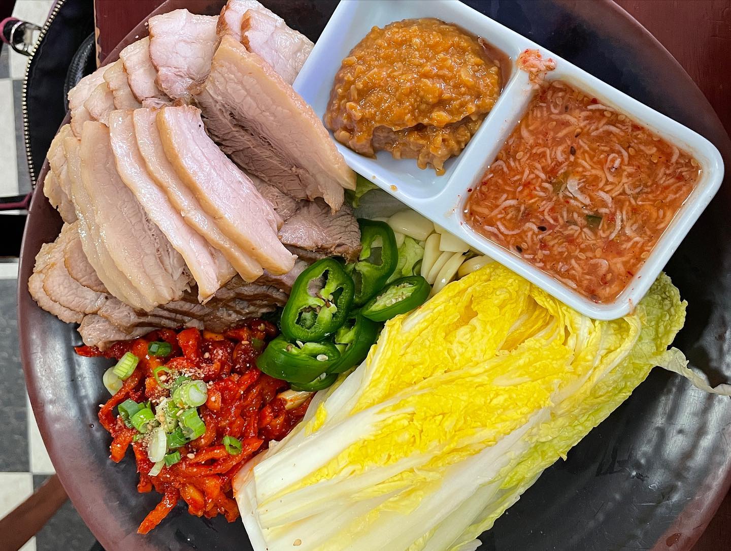 Gamjatang and Bo-Ssam