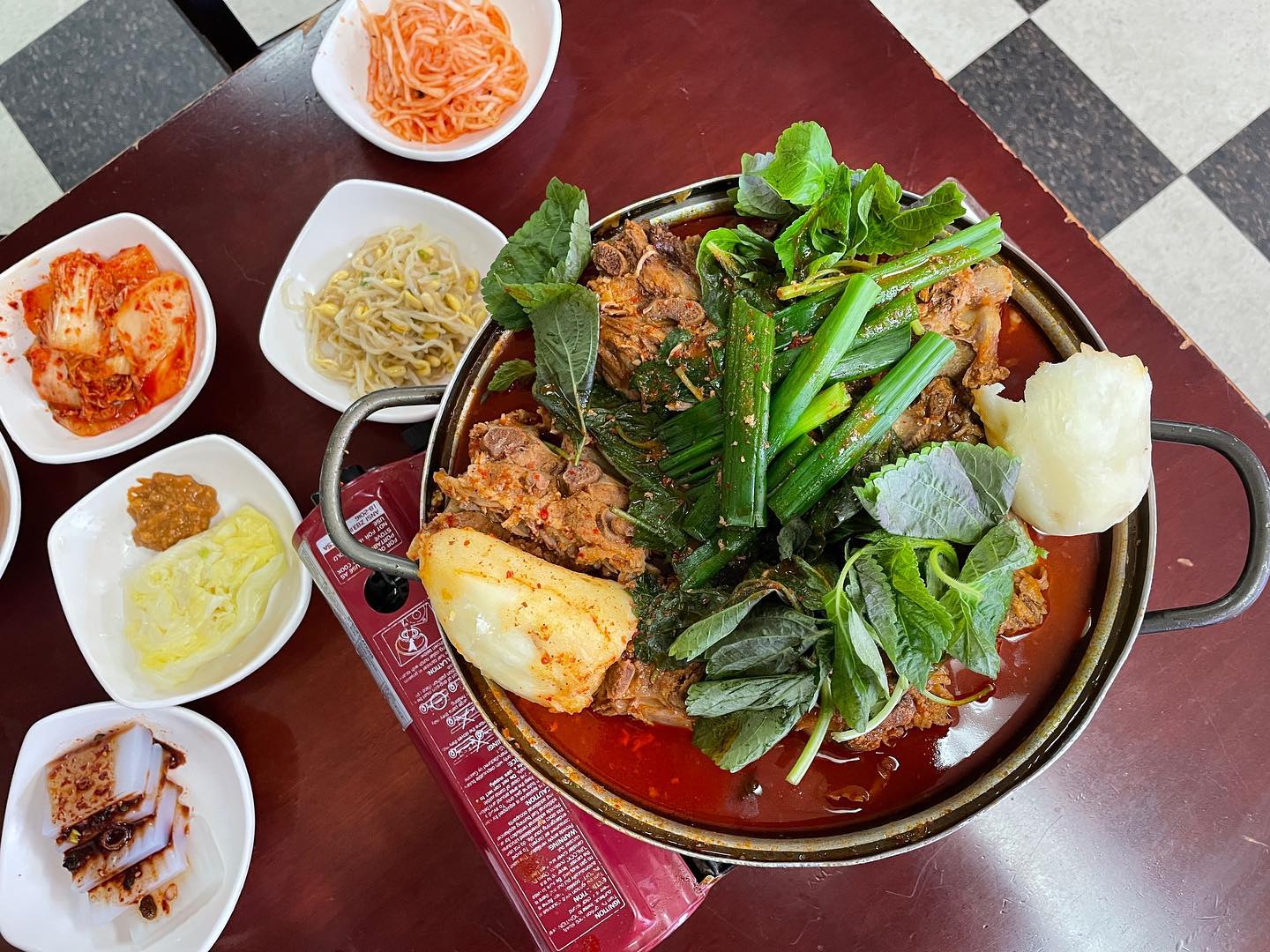 Gamjatang and Bo-Ssam