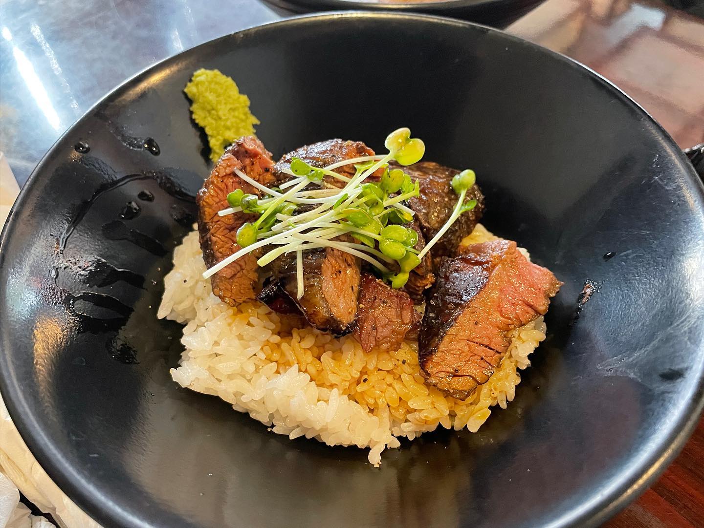 Roast beef set at Wadatsumi in Torrance