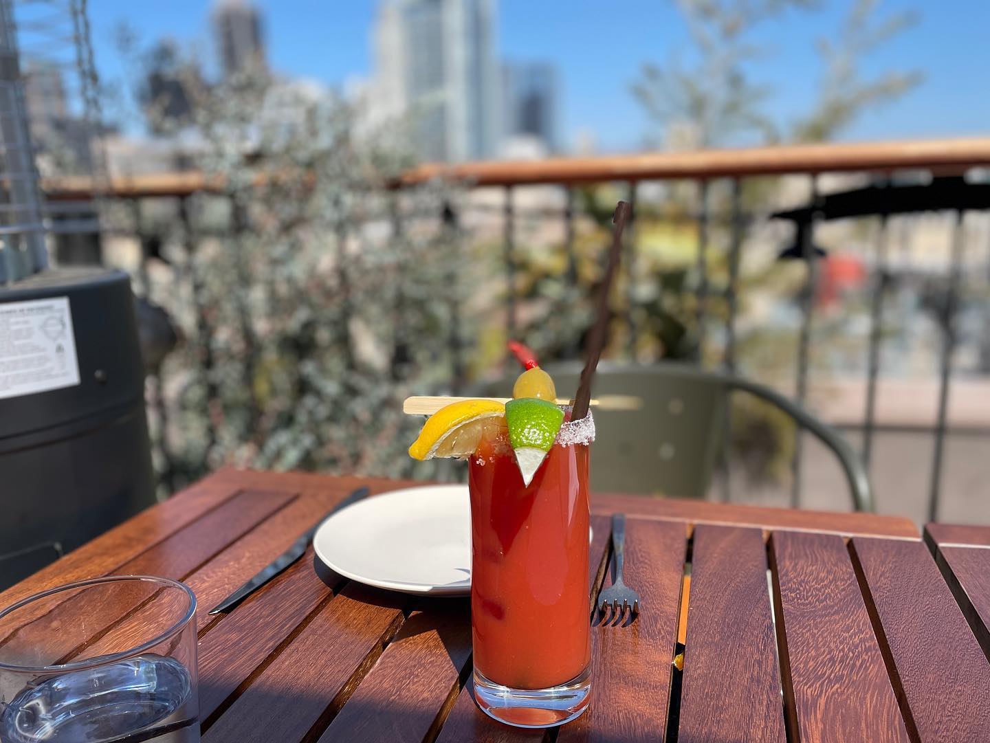 Bloody Mary and Lunch