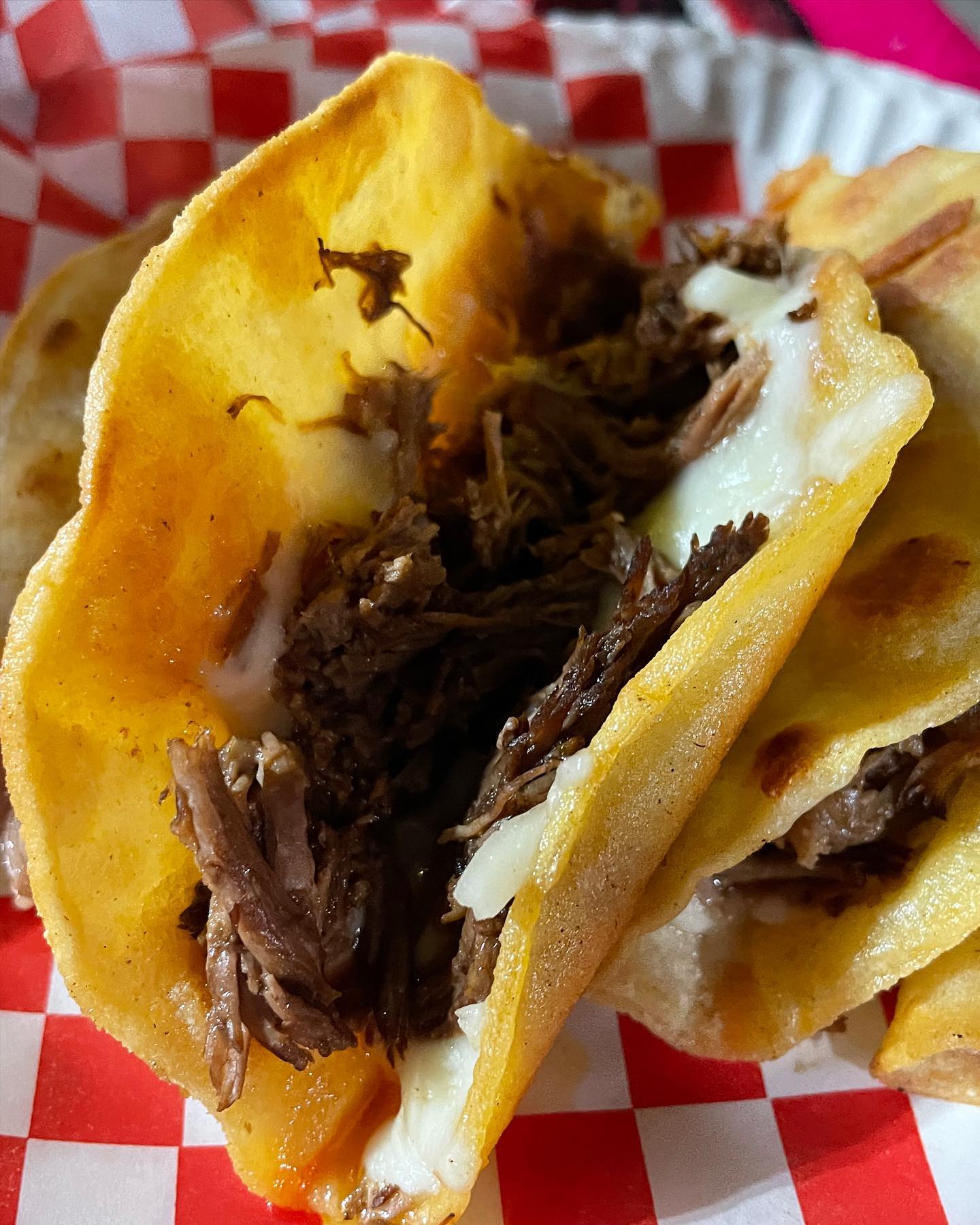 Birria Tacos, mulitas, and nachos