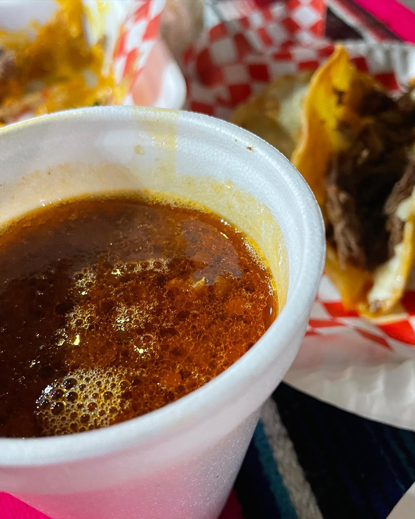 Birria Tacos, mulitas, and nachos