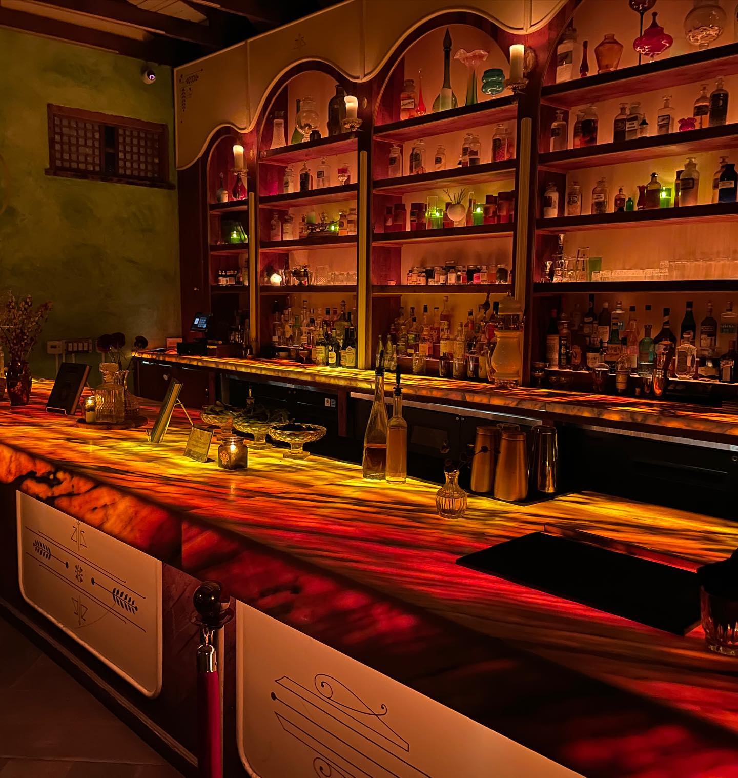 Great drinks and cool bar