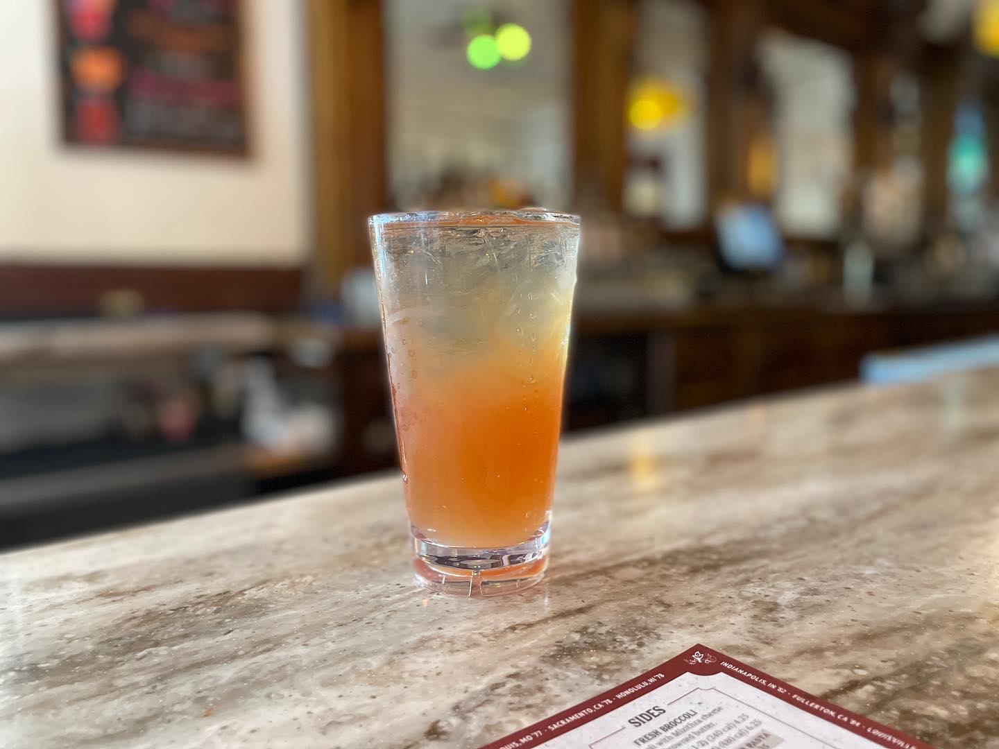 The Arnold Palmer at The Old Spaghetti Factory