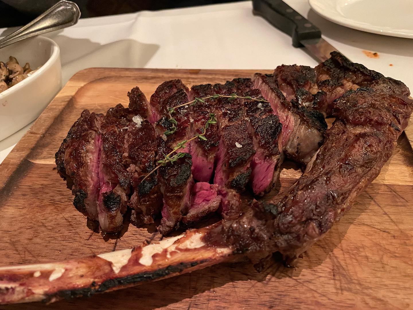 Steak at the Palm in DTLA