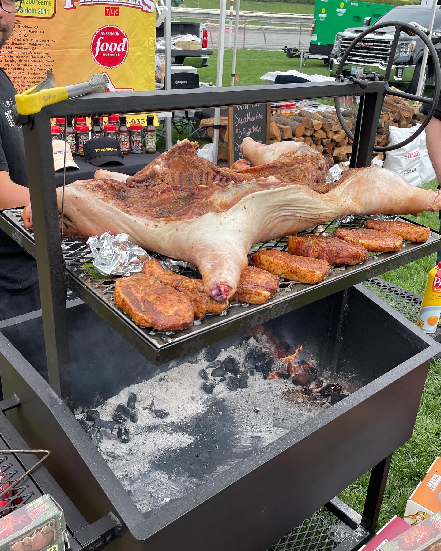 Santa Anita BBQ Championship at the Santa Anita Racetrack in Arcadia