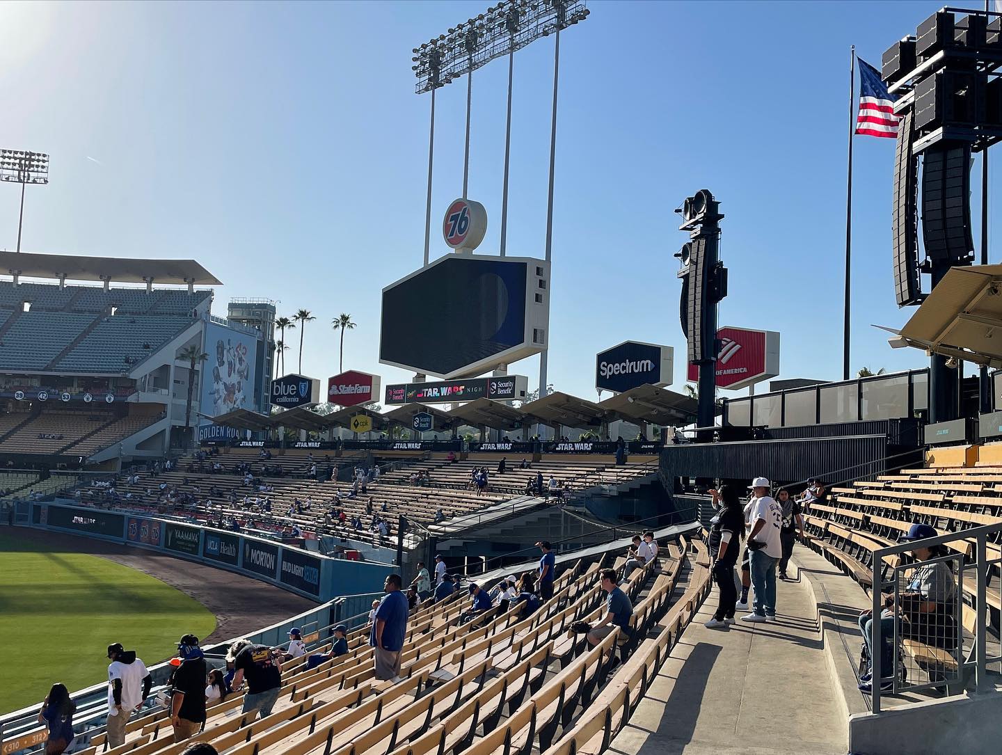 Great day at Dodger Stadium