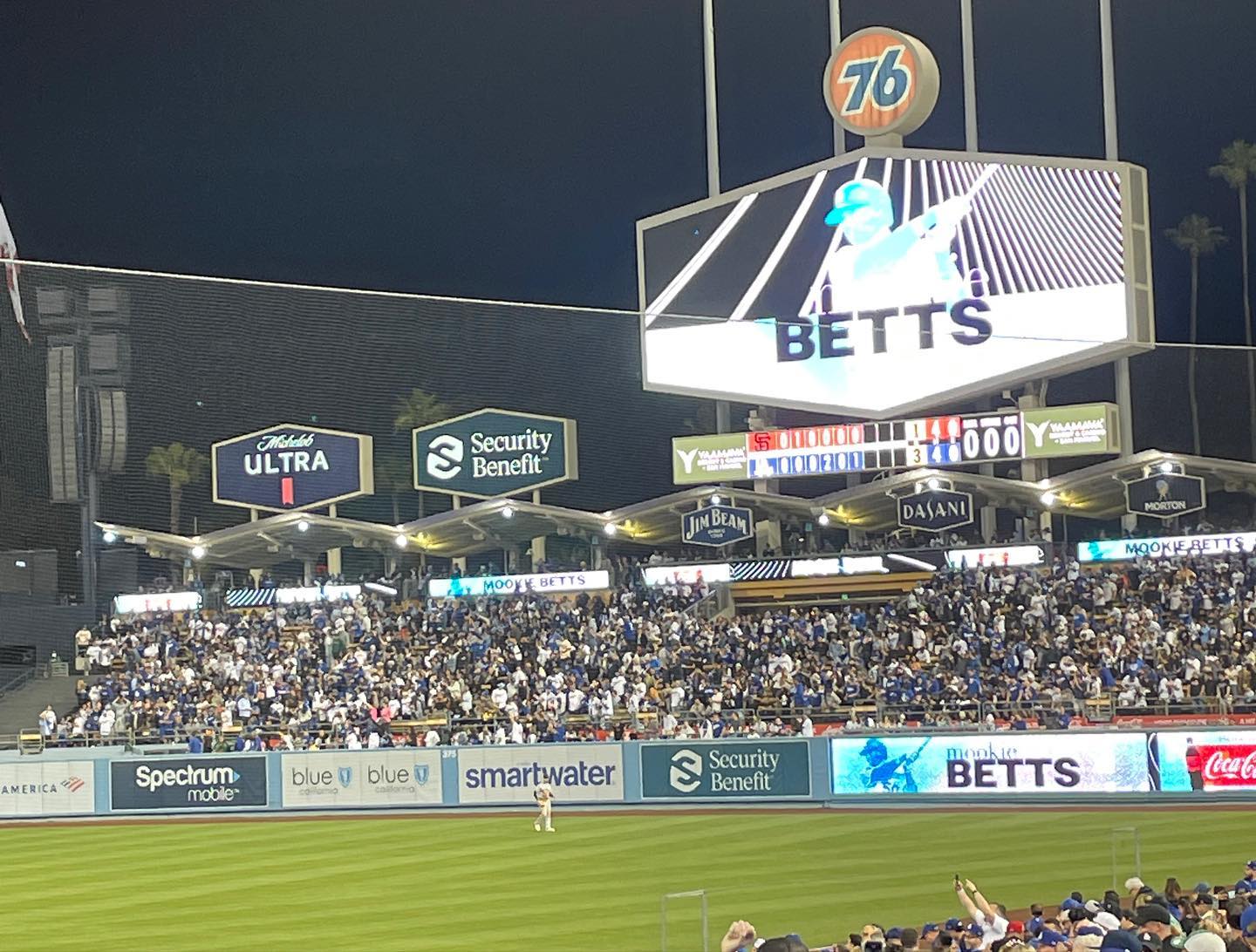 Great day at Dodger Stadium