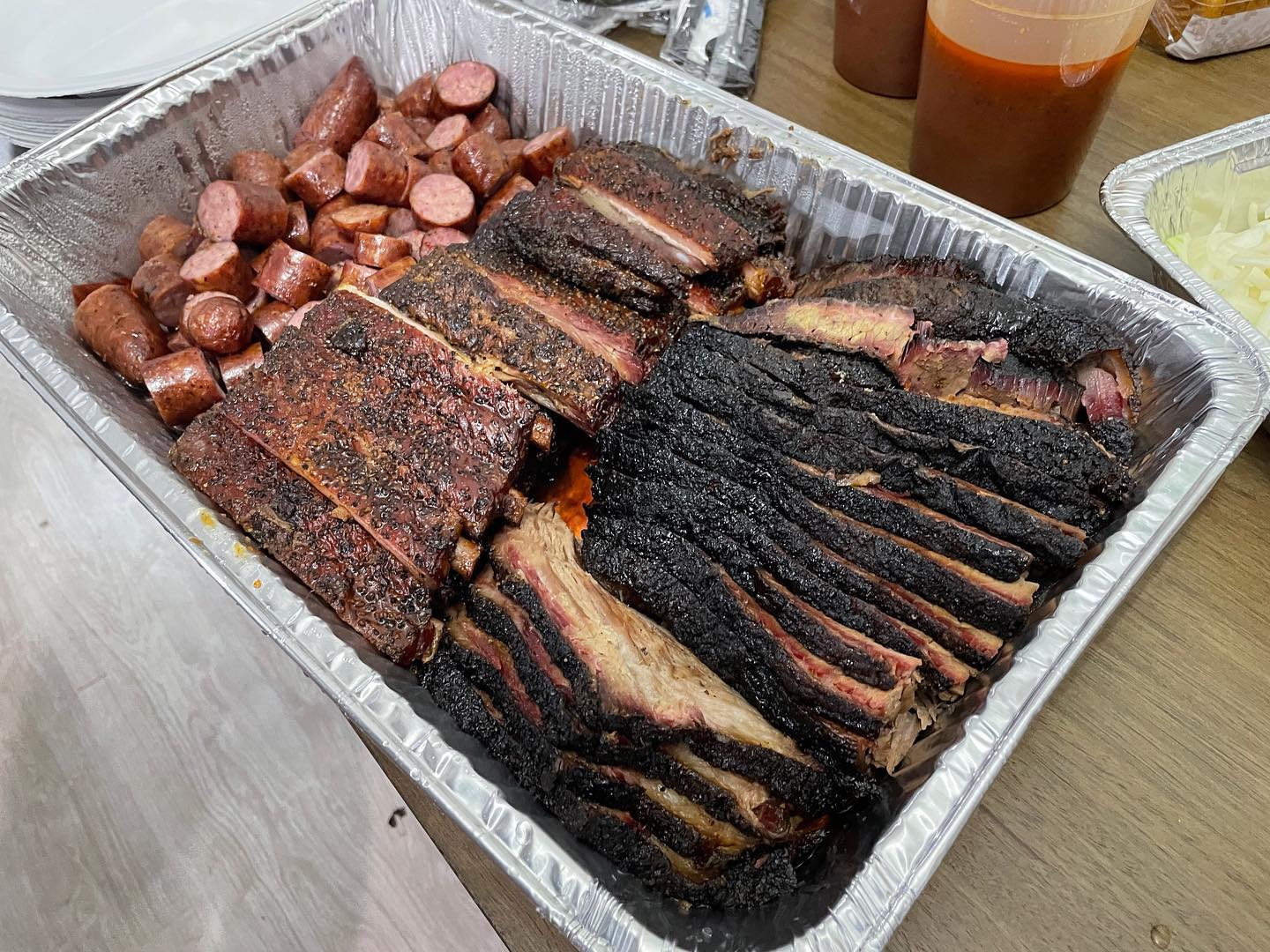 Texas BBQ from Stiles Switch in Austin Texas