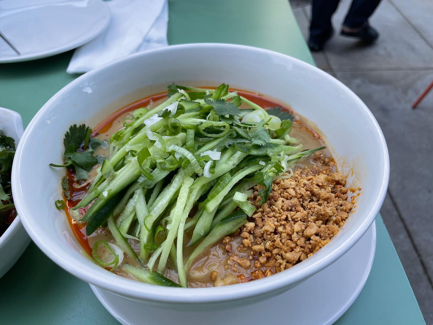 Pine & Crane vegan lunch