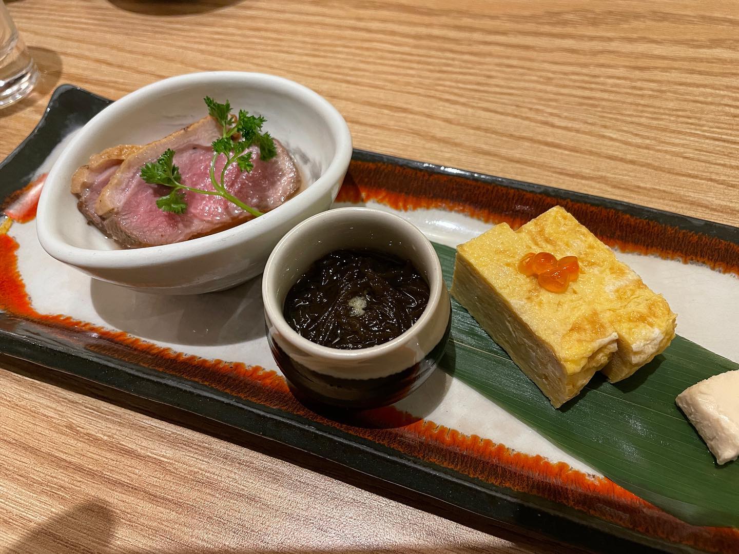 Kaiseki dinner at I-Naba