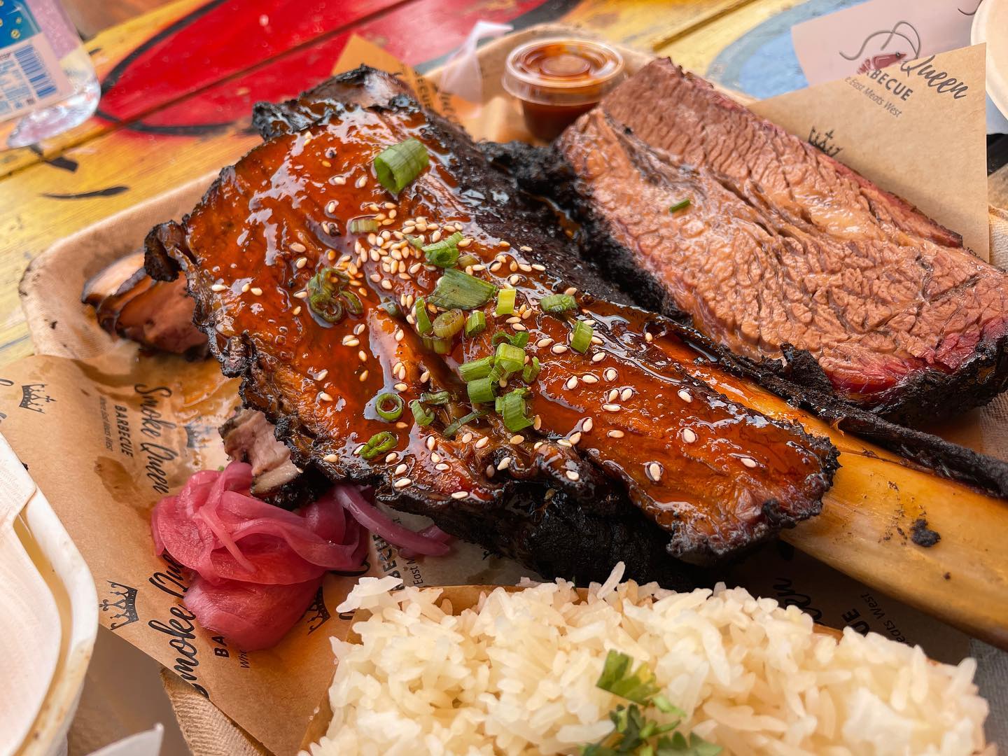 Beef Rib from Smoke Queen