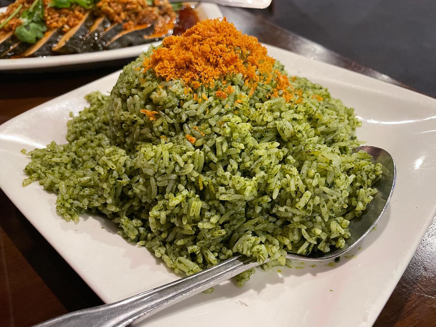 Vegetarian meal at Vege Paradise