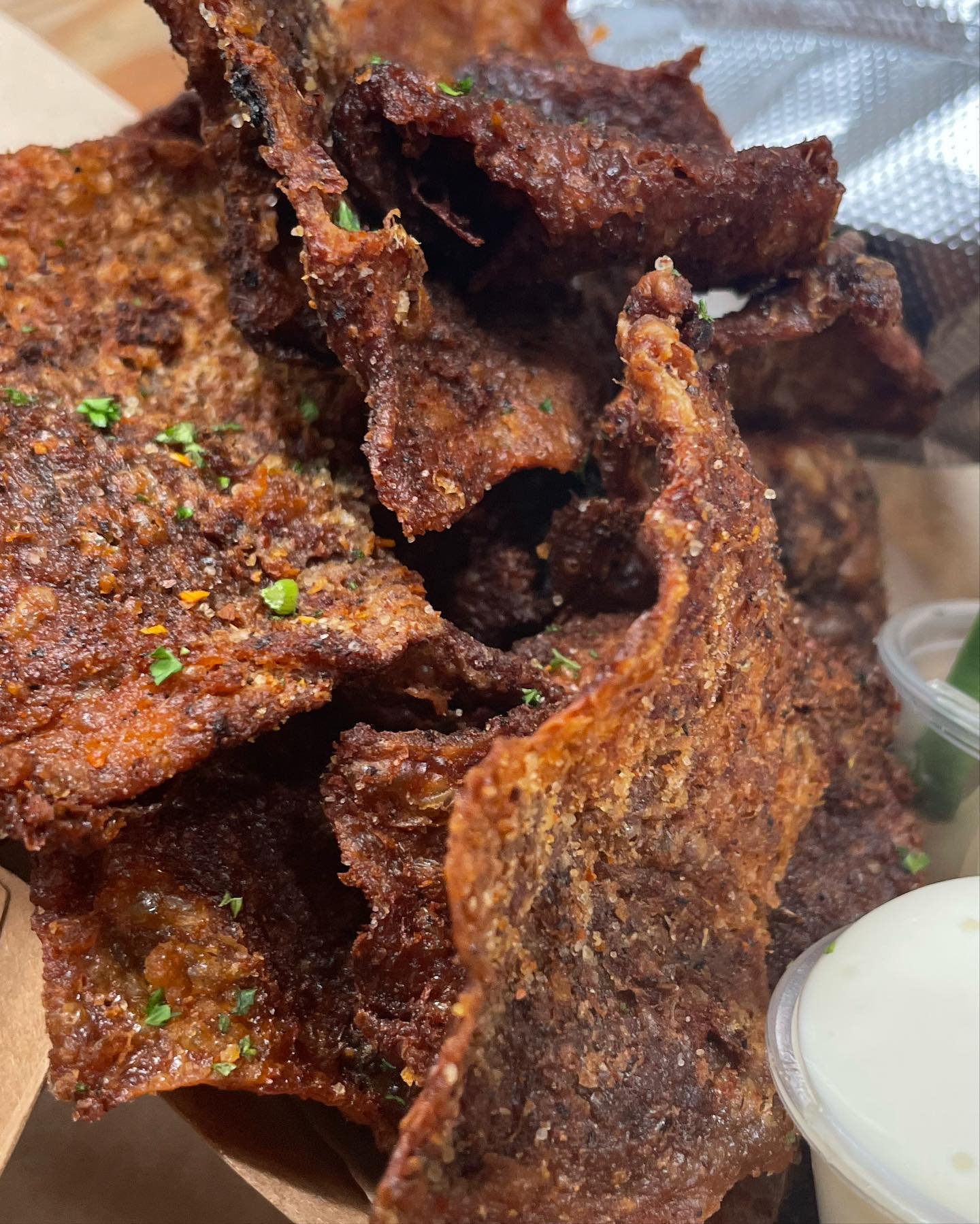 Weekend brunch with friends at LA Brisket