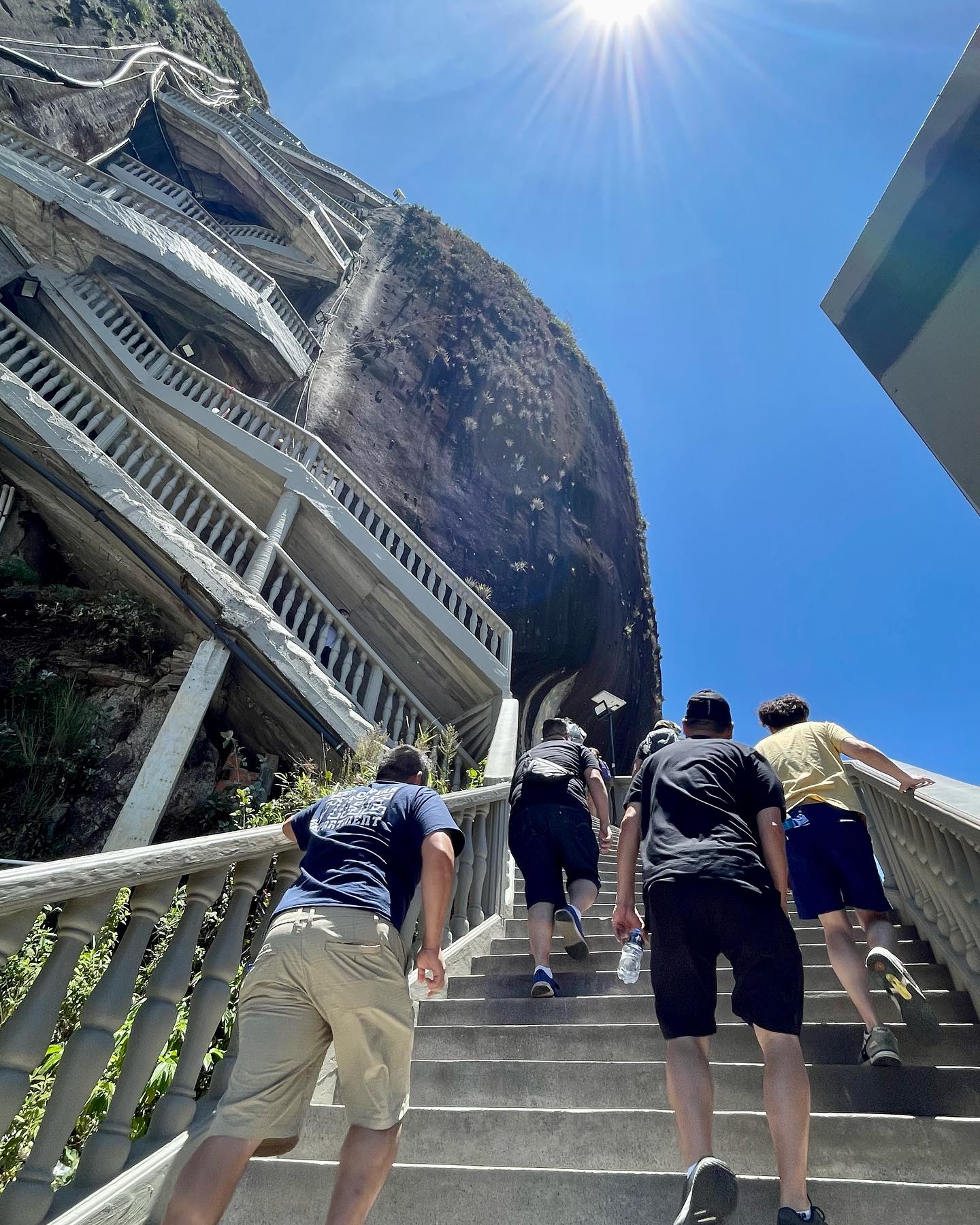 La Piedra - this rock has 700 steps